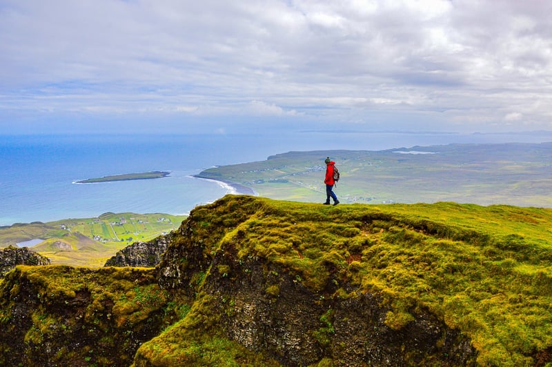 Hiking trip to the summit